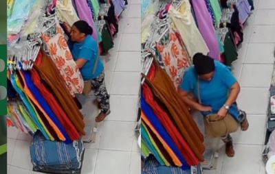 Mulher furtada em loja de São Felipe: câmeras registram ação; loja promete medidas