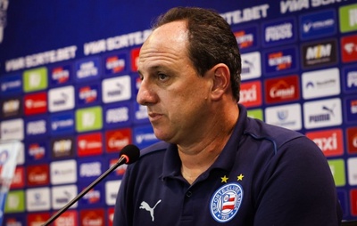 Rogério Ceni detalha planejamento do Bahia para a janela de transferências: "Converso com Cadu diariamente"