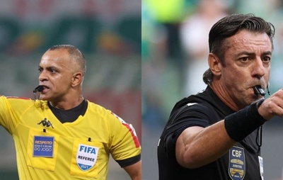 Árbitros brasileiros Raphael Claus e Wilton Sampaio disputam prêmio de melhor do mundo em 2025; Edina Alves indicada entre mulheres