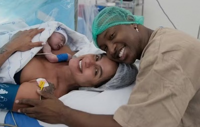 Carol Peixinho e filho Bento recebem alta após nascimento; Thiaguinho celebra paternidade