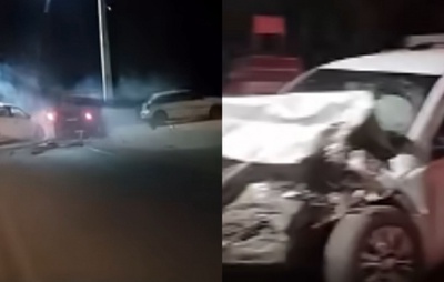 VÍDEO: Picape em zigue-zague causa colisão na BA-987, em Trancoso