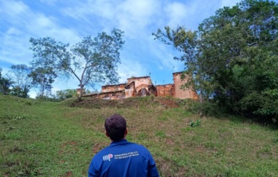 MP-BA realiza ações para preservar Igreja de São Miguel das Figuras na Chapada Diamantina