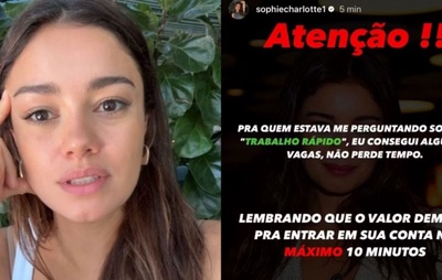 Sophie Charlotte tem celular hackeado e perfil no Instagram invadido por criminosos