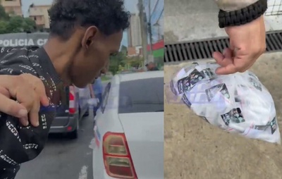 Traficante de facção criminosa é preso com 170 pinos de cocaína em Pernambués