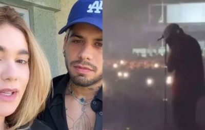VÍDEO: Zé Felipe chora em primeiro show após anunciar separação de Virginia Fonseca