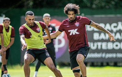 Vitória segue preparação para duelo contra o Palmeiras