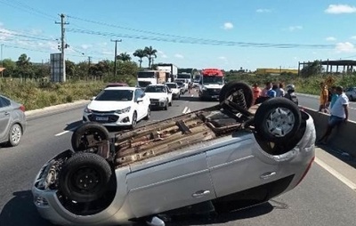 Mortes no trânsito na Bahia crescem em 24% entre 23 e 24; nº de acidentes registrou queda