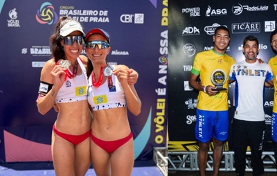 Bahia celebra bronze no vôlei de praia e estreia histórica no basquete 3x3 internacional