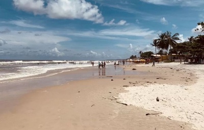Homem de 24 anos desaparece no mar em Ilhéus; Corpo de Bombeiros realiza buscas