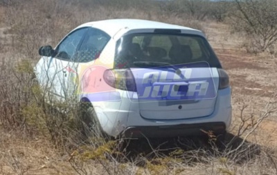Polícia localiza carro suspeito de envolvimento em homicídio do filho de ex-vice-prefeito em Xique-Xique