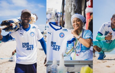 “Clube do Povo”: No Dia do Trabalhador, Bahia homenageia torcedores em Salvador