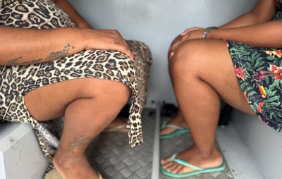 Dupla é presa tentando entrar com drogas na Lemos Brito em Salvador