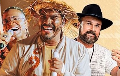 Timbalada anuncia edição do Arraiá Guetho Square ao lado de Léo Estakazero
