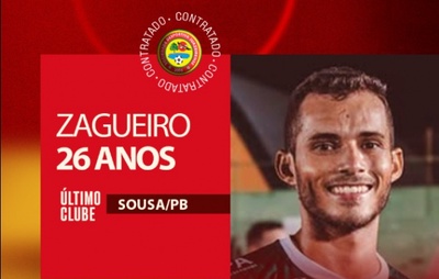 Juazeirense anuncia zagueiro Marcelo para continuidade da Série D do Brasileirão