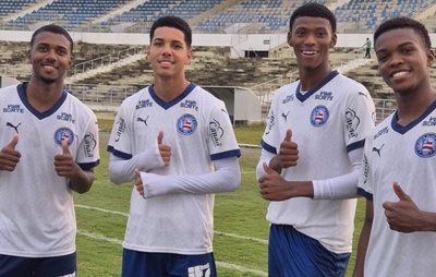 Bahia Goleia na Estreia da Copa do Nordeste Sub-20 e Assume Liderança