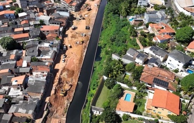 Obras de Macrodrenagem em Salvador: Bairro da Paz Ganha Melhorias e Combate a Alagamentos