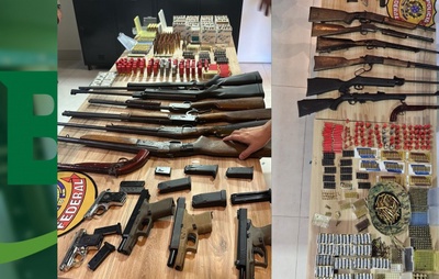 Em ação conjunta da polícia, dois suspeitos são presos e armas são apreendidas em Barreiras