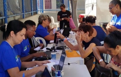 Bairro da Paz recebe serviços gratuitos em programação especial de aniversário