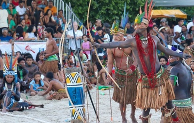 Jogos Indígenas Pataxó reúnem mais de 800 participantes em Santa Cruz Cabrália