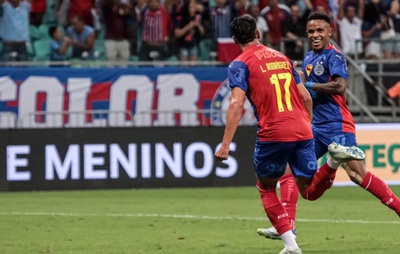 Lucho Rodríguez vive noite de Superman, Bahia vence o Retrô e abre vantagem na Copa do Brasil