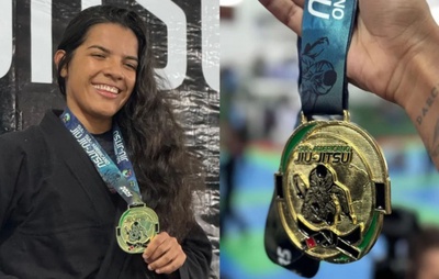 Atleta de Feira de Santana conquista ouro em Sul-Americano de Jiu-Jitsu