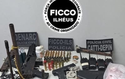 Operação contra facções no Sul da Bahia: um morto e um preso em Ilhéus e Una