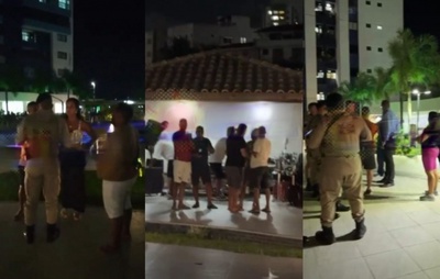Festa com banda ao vivo causa confusão em condomínio de Salvador; PM e Sedur são acionadas