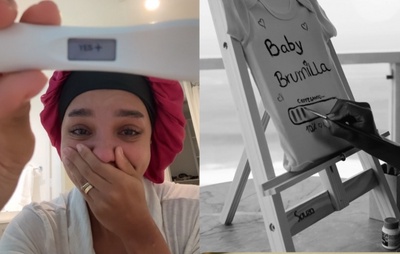 Brunna Gonçalves celebra 1 ano da descoberta da gravidez de Zuri, filha com Ludmilla