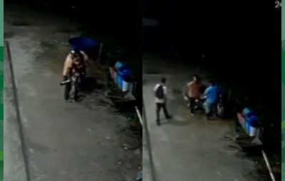 VÍDEO: Homem é esfaqueado durante tentativa de assalto em posto de combustíveis no interior baiano