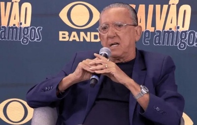 Galvão Bueno faz público da Band crescer em 60% e tem programa mais visto pela classe AB na TV aberta