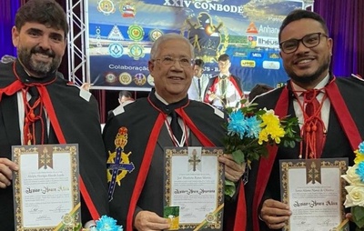 Adolpho Loyola é homenageado com a mais alta honraria da Ordem DeMolay