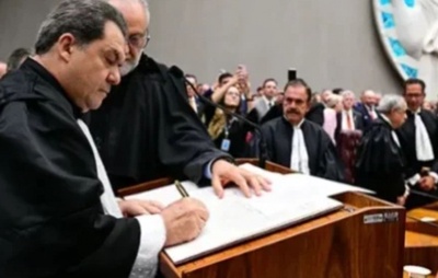 STJ empossa Carlos Pires Brandão e Marluce Caldas como novos ministros em cerimônia prestigiada