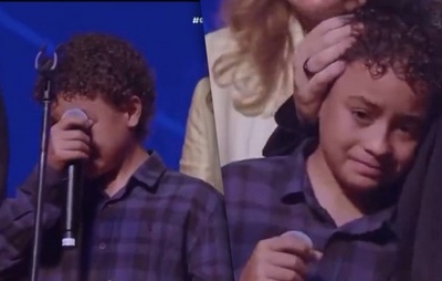 Isaac Amendoim se emociona ao receber prêmio por "Chico Bento e a Goiabeira Maraviosa" no Grande Otelo 2025