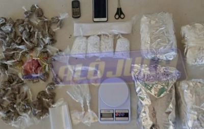 Jovem é preso pela PM com drogas em Sussuarana Velha