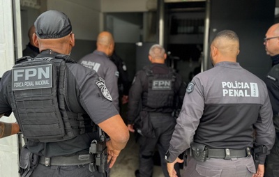 Força Penal Nacional faz vistoria em presídio de Eunápolis em ação conjunta