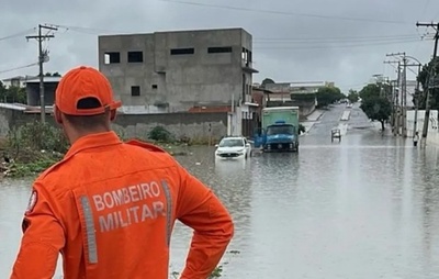 20º BBM monitora alagamentos causados pelas chuvas em Bom Jesus da Lapa