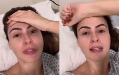 Ex-BBB Ana Paula Renault é internada às pressas após hérnia de disco causar comprometimento neurológico