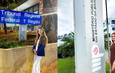 Mineira toma posse como a mais jovem juíza federal do país