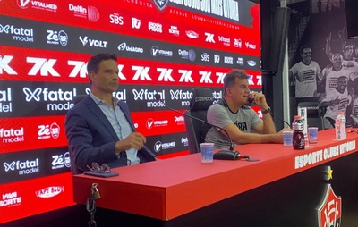Gustavo Vieira é apresentado como diretor de futebol do Vitória e promete: "Vamos encontrar soluções"