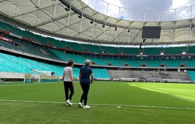 FIFA descarta uso de arquibancadas móveis na Fonte Nova para Copa do Mundo Feminina de 2027; entenda
