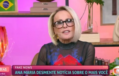 Ana Maria Braga desfalca temporariamente 'Mais Você' e é substituída