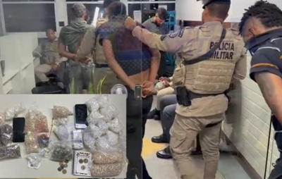 Operação da Rondesp BTS resulta na prisão de quatro homens por tráfico em Sete Portas, Salvador