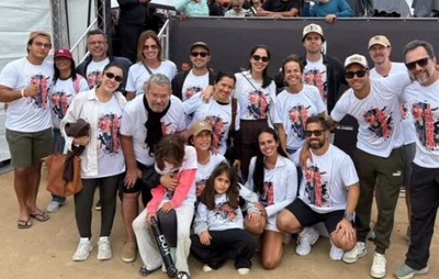 Ivete Sangalo celebra Dia dos Pais com apoio emocionante ao sobrinho atleta em circuito de triatlo