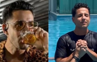 Kevi Jonny é criticado por beber cerveja em gravação de audiovisual após se converter: "O evangelho virou"