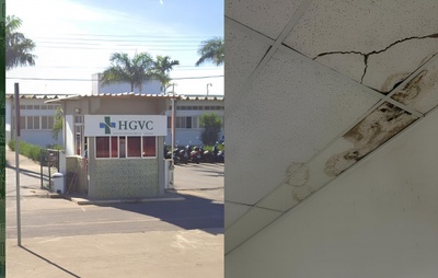 HGVC: Mofo, infiltrações e descaso marcam atendimento em hospital de Vitória da Conquista