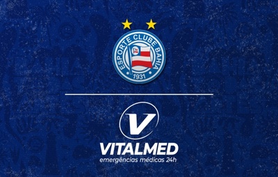Bahia renova e amplia parceria com a Vitalmed para a temporada 2025