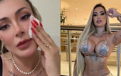 Andressa Urach e Juju Ferrari protagonizam briga em festa