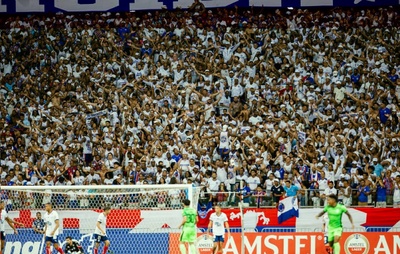 Bamor é proibida pelo Bepe de levar instrumentos para jogo do Bahia e protesta: "Decisão arbitrária e injusta"