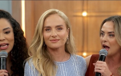 Angélica é surpreendida por ex-Angelicats em especial da Globo