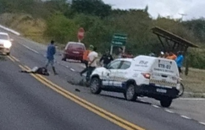 Motociclista morre em acidente na BR-324, em Jacobina